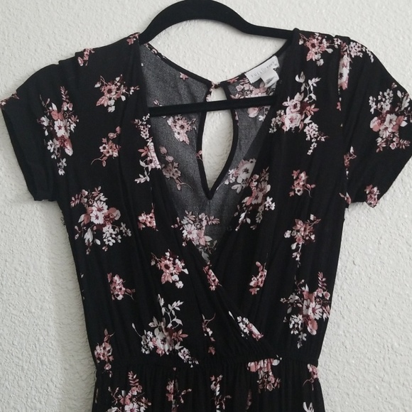 Black Maxi Dress - Picture 2 of 3